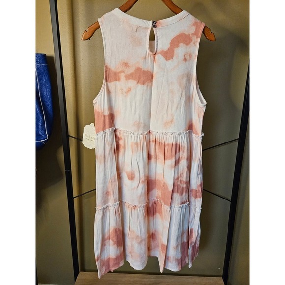 Altar'd State Tie Dye Sun Dress Size L New With Tags - Picture 4 of 7